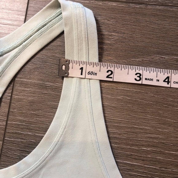 Lululemon Cool Racerback II Ocean Mist Womens Size Small Athletic Tank - Picture 6 of 8